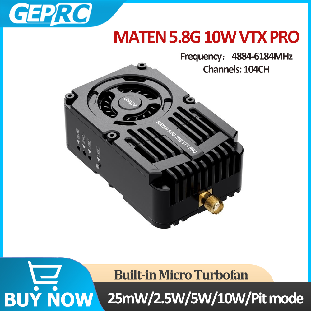 Drone Racing Transmitter - GEPRC MATEN 5,8G 10 Вт VTX