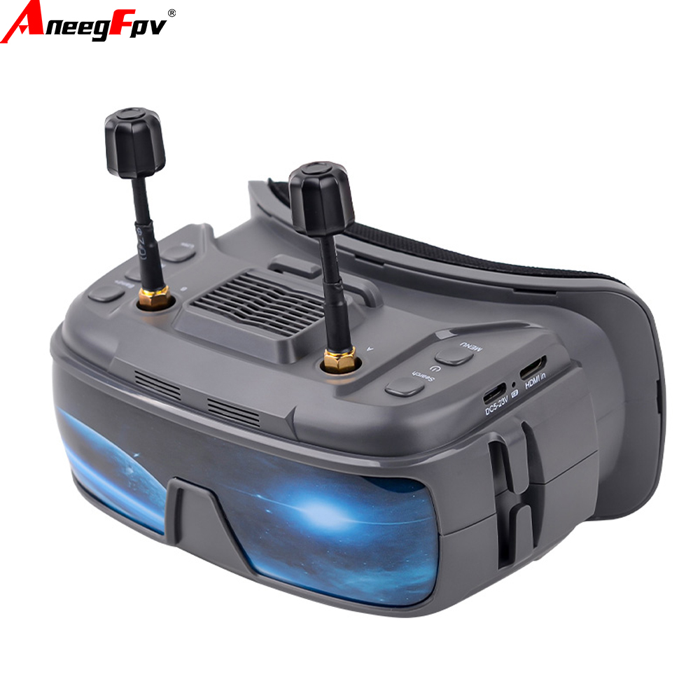 VR200 3,5-дюймовые очки FPV 5, – обзор и цена Drone Racing Goggles