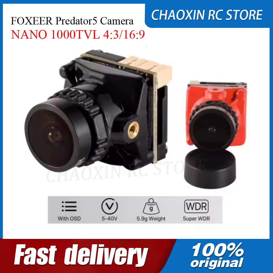 Камера FOXEER Predator5 NANO 1 – обзор и цена Drone Racing Camera