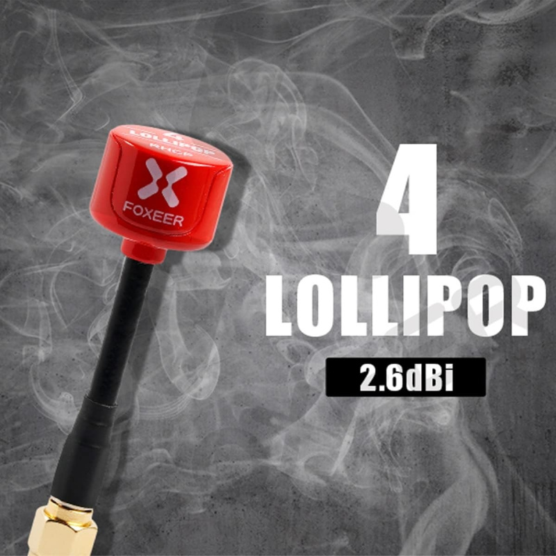 Антенна FOXEER Lollipop 4 Pro  – обзор и цена Drone Racing Antenna