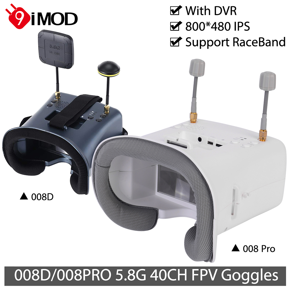 9IMOD 5,8G FPV VR очки 008D 00 – обзор и цена Drone Racing Goggles